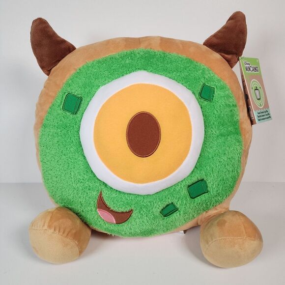 Disney Munchlings Mike‎ Wazowski Avocado Breakfast Bagel Monsters 13.5" - Picture 1 of 4